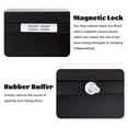 thumbnail image 3 of Kavey Shoe Cabinet with 2 Flip Drawers and Open Shelf, Black, 34.4 lbs, 3 of 11