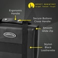 thumbnail image 4 of Casemaster Pro Leatherette Dart Case, Holds 9 Darts and Accessories, Black, 4 of 6