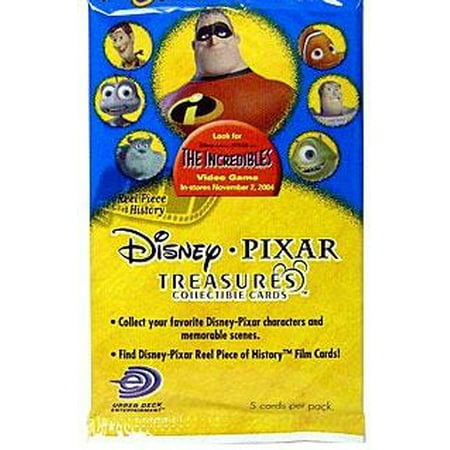 - Disney / Pixar The Incredibles Disney Pixar Treasures Trading Card Pack