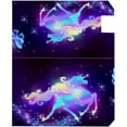 thumbnail image 4 of Coolnut Mailbox Covers, Magnetic Standard Size Butterfly and Galloping Iridescent Unicorn Seasonal Mail Wraps for Home Outdoor Decor, 20.7"x18.03", 4 of 5