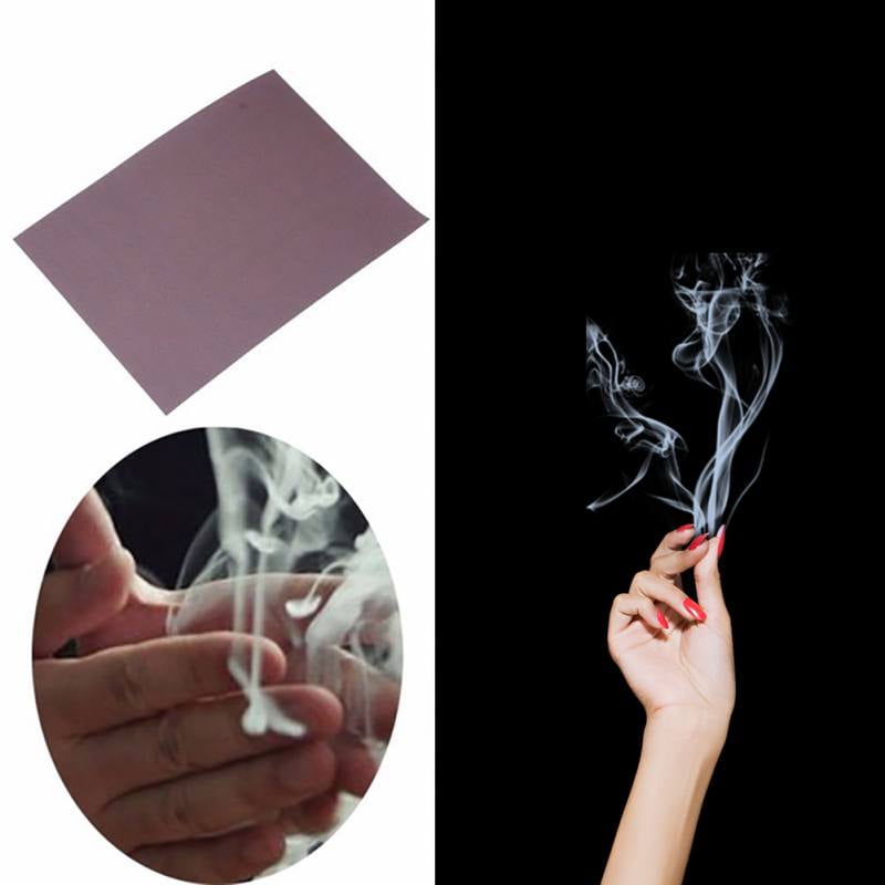 Snap Smoke Finger Magic Trick Fun Hand Mystical prank Mystery Paper Toys 10 Pcs 