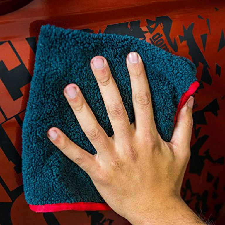 Chemical Guys  Happy Ending Ultra Edgeless Microfiber Towel - Black ( – GO  Motorsports Shop