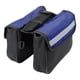 thumbnail image 1 of 18x15x15cm Bicicleta Alforja Bicicleta Marco Bolsa Almacenamiento Bolsa Negro Azul, 1 of 1