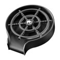thumbnail image 4 of Cup Rinser Taza de té Dispositivo de enjuague de vidrio Anti óxido Accesorio de acero inoxidable Lavadora de botellas Dispositivo de lavado de Negro, 4 of 9