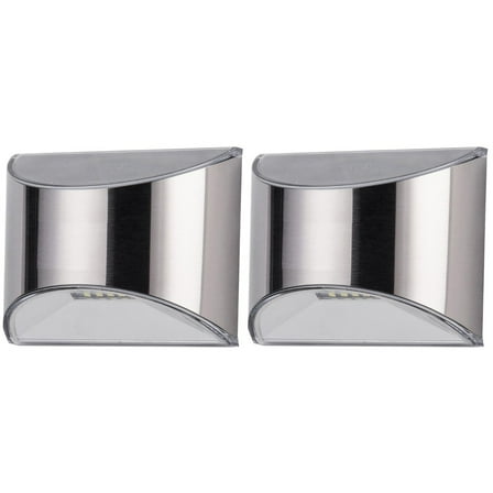 2 Pack Outdoor Sconces Wall Lighting Waterproof Solar Lights Lamp Lantern LED Motion Sensor