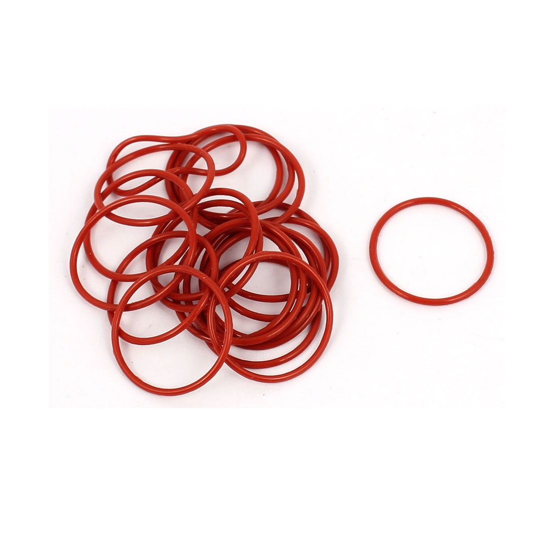 20Pcs 18mm x 1mm Rubber Orings NBR Heat Resistant Sealing Ring
