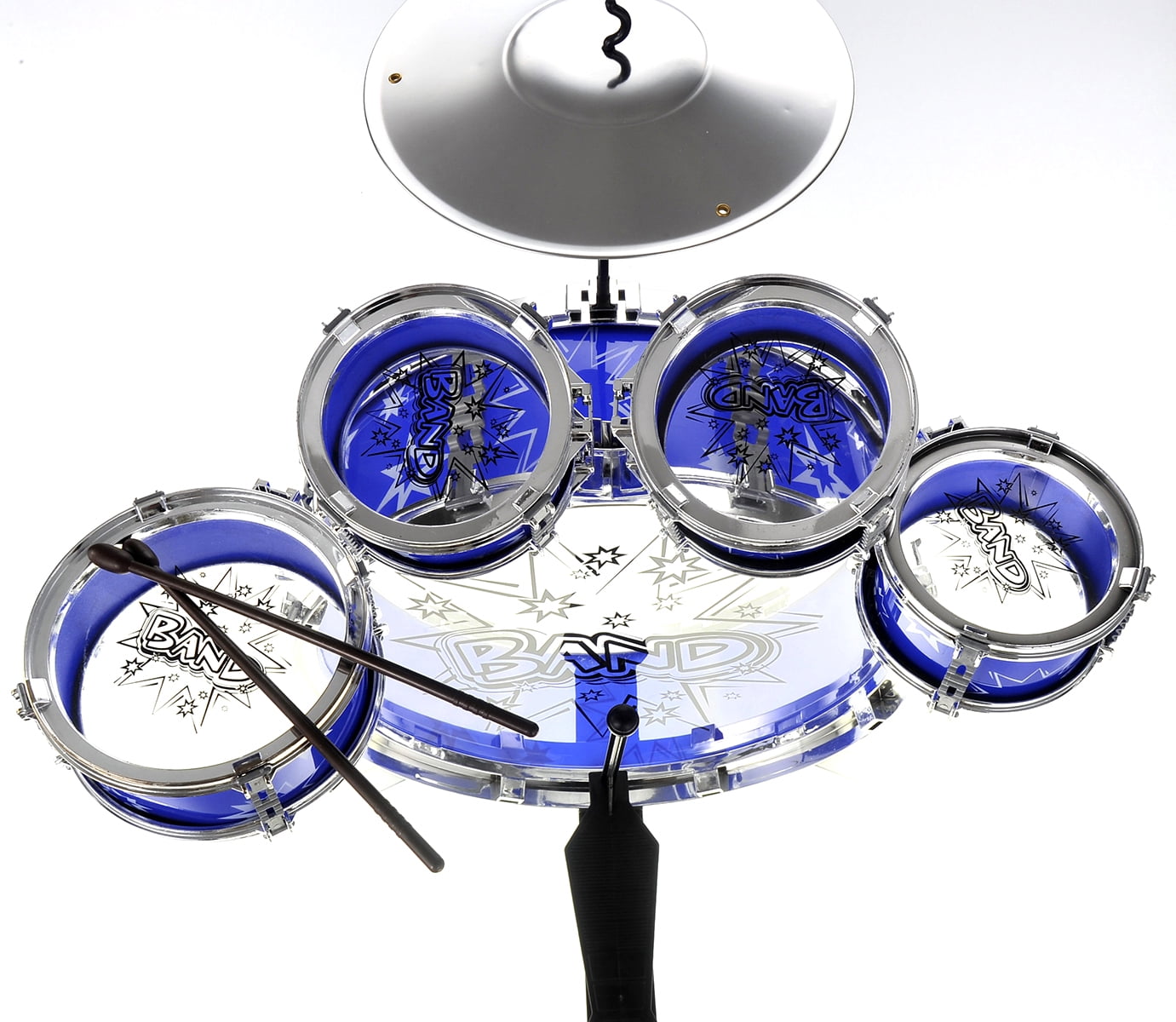 Music Magic PlayWorld Musical Instrument Drum Playset - Blue