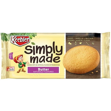 Keebler Simply Made Butter Cookies, 10 ounce tray