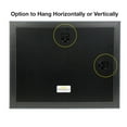 thumbnail image 5 of Excello Global Products Photo Document Frame: 8.5x11 with Double Mat Graduation Diploma Certificate Holder Wall Frame (Brown/Burgundy) - EGP-HD-0307, 5 of 6