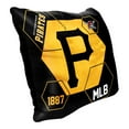 thumbnail image 2 of The Northwest Group  Pittsburgh Pirates 16" x 16" Connector Velvet Pillow, 2 of 2