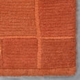thumbnail image 4 of Rugsotic Carpets Hand Knotted Tibbati, Contemporary Wool Area Rug, Dark Rust, 8'x11', 4 of 6