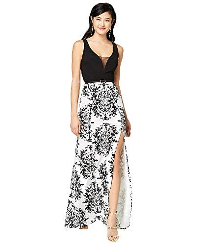 crystal doll black and white dress
