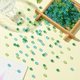 thumbnail image 5 of 3 Colors Transparent Glass Beads Faceted Rondelle for Sea Themed Jewelry Making Mixed Color 6x5mm Hole: 1mm about 83~85pcs/strand 38~39cm 1 strand/color, 5 of 6