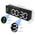 thumbnail image 3 of Mini Fitness Timer Rechargeable Stopwatch Portable Countdown/Countup with Magnetic Back Plate for Home Gym Fitness Training, 3 of 8