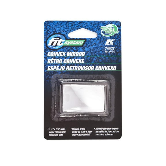 CW022 - Fit System 2 1/2" x 1 7 / 16" Wedge, Spot Mirror