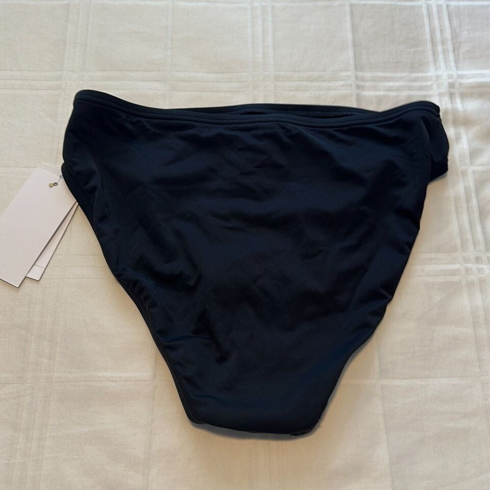 Michael Kors Women's Swim Bikini Bottoms High-Leg High-Waist Bathing Suit New