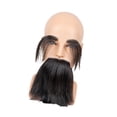 thumbnail image 4 of Cabeza de maniquí masculino con barba para corte, peinado y peluquería. Estilo C, 4 of 9