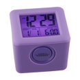 thumbnail image 4 of Silicone Square Alarm Clock LCD Digital Alarm Clock Smart Light Date Alarm Clock Time Display With Snooze Function Accessory, 4 of 6