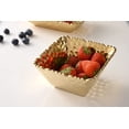 thumbnail image 4 of Pampa Bay CER-2733-G Small Square Snack Bowl in Golden Millennium, 5-inch Square, Porcelain, 4 of 7