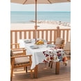 thumbnail image 2 of Outdoor Tablecloths with Umbrella Hole & Zipper, Eucalyptus Leaves Tablecloth Rectangle 60x84 Inch, Brown Summer Botanical Weeping Watercolor Waterproof Table Cloth, Patio/Pool/Picnic Table Covers, 2 of 8