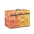 thumbnail image 2 of HELLHERO Sewing Machine Dust Cover 17.7x8.6x12.5 Inch Protective Sleeve Durable Foldable Maple Leaf Musical Note, 2 of 8