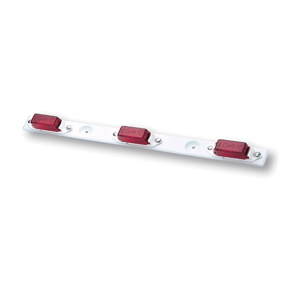 GROTE PERLUX # 491125 CLR/MKR LAMP RED ECONOM