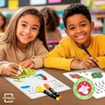 thumbnail image 3 of Scribbledo Double-Sided Dry Erase Sheets Small White Board , 9” x 12”, 10-Pack, 3 of 9