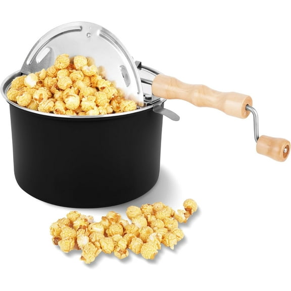 Popcorn Popper, Spinner Stovetop Popper & Stove-Top Popcorn Popper