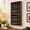 60-Spoon Capacity - Burnt, variant on 60-Spoon Capacity - Cherry Wooden Wall Mount Lockable Collectible Spoon Display Case