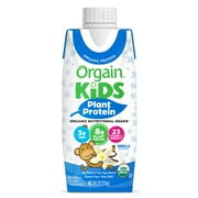 Orgain Organic Kids Vegan Nutritional Shake, 23 Vitamins & Minerals, Vanilla, 1ct