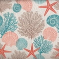 thumbnail image 4 of Davulos Bedspreads for Twin Size Beds,2-Piece Coral Coastal Quilt Sets Soft Lightweight Beach Bedding Nautical Coverlet Summer Comforter Set for All Season, 4 of 7