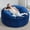 Blue, variant on Hobestluk Bean Bag Chairs 2.5FT Bean Bag Chair with Memory Foam Filled & Machine Washable Cover Bean Bag Chairs for Playroom, Living Room, Bedroom(Pink)