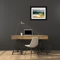 thumbnail image 3 of Becker, Anne 18x15 Black Ornate Wood Framed with Double Matting Museum Art Print Titled - Snow Patch, 3 of 4