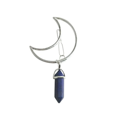 

Krqap Room Decor Moon Hexagon Pendant Pendant Crystal Chakra Healing Stone Crystal Pendantpersonalized Gifts For Men Alloy