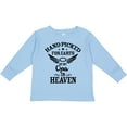 thumbnail image 3 of Inktastic Handpicked for Earth By My Opa in Heaven with Angel Wings Boys or Girls Long Sleeve Toddler T-Shirt, 3 of 5