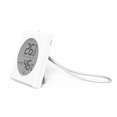 thumbnail image 1 of Zootealy Wirelessly Monitor Temperature and Humidity Levels with Bluetooth Controller for Home and Office - White ABS Plastic CR2032 Button Battery, 1 of 7