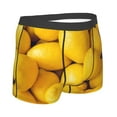 thumbnail image 3 of Naloa Ripe Yellow Lemon Print Mens Underwear - Boxers for Men, Classic Briefs for Men, 3 of 9