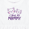 thumbnail image 4 of Inktastic I Love My Mommy Girls Baby Dress, 4 of 5