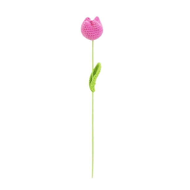 Ramo de punto de 2 piezas, ramo de flores artificiales falsas para decoración del hogar, oficina, fiesta, boda, regalo de cumpleaños