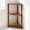 Natural Finish, variant on Corner Shower Stool with Storage Shelf Shower Foot Rest for Shaving Legs Small Bench for Inside Shower to Sit on Bath Seat - Acacia Wood