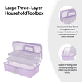 thumbnail image 3 of for Kids, Portable Storage Box/Sewing Box/Tool Box for Kids' Toys, , Supply, Office Supply, 3 of 10