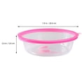 thumbnail image 2 of OFFIGAM 3pcs Reusable Microwave Covers 7.9x7.9x2in Splatter Free Cooking PP Microwave Lid Set, 2 of 10