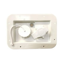 Valterra White Gravity City Water Fill Dish Check Valve RV Trailer Marine 2001BU