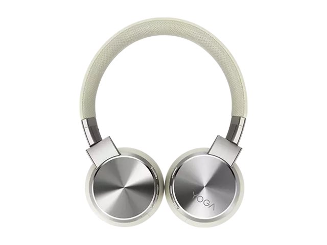 Lenovo Yoga - Headphones with mic - on-ear - Bluetooth - wireless - active noise canceling - mica - image 3 of 8