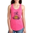 thumbnail image 1 of Teddy Bear Hand Drawn Smile Racerback Tank Women -Image by Shutterstock, Female x-Large, 1 of 4