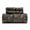Charcoal, variant on Superior Paisley Flannel Cotton Duvet Set, Full/ Queen, Charcoal