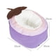 thumbnail image 3 of Cama cueva de felpa para mascotas, cabina para gatos, lavable, antideslizante, tienda de campaña autocalentable para perros, casa cálida 55x35x25cm, 3 of 4