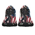 thumbnail image 5 of Bigfoot Believe American flag Shoes Sneakers Black Size 10.5, 5 of 7