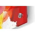 thumbnail image 2 of Epic Art 'Spatter' by Chris Paschke, Acrylic Glass Wall Art, 36"x24", 2 of 5