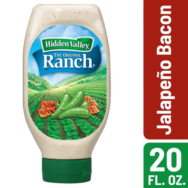 Hidden Valley Easy Squeeze Jalapeno Bacon Ranch Salad Dressing